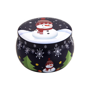Mini Candle Jar With <b>Lid</b> Empty Gift Wax Scented Candle Tin Can Container - Product Image 5