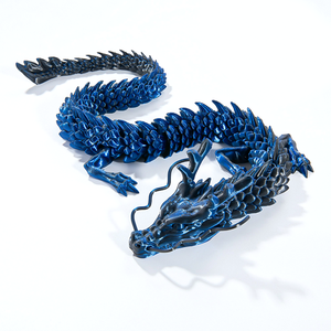 Estatua <span class=keywords><strong>de</strong></span> <span class=keywords><strong>Dios</strong></span> Dragón Chino Impresa en 3D, Figura <span class=keywords><strong>de</strong></span> Juguete Artesanal <span class=keywords><strong>de</strong></span> Vidrio, Creativa y Única, Accesorio para Auto y Regalo - Product Image 2