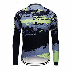 Giacca da <span class=keywords><strong>ciclismo</strong></span> <span class=keywords><strong>invernale</strong></span> maglia da bici set da uomo in pile termico manica lunga abbigliamento da <span class=keywords><strong>ciclismo</strong></span> MTB abbigliamento sportivo uniforme da bicicletta - Product Image 5