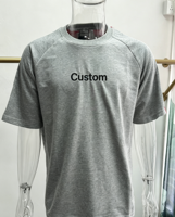 T-shirts personnalisés brodés 100 % coton, vente en gros, unisexe, épaules tombantes, coupe oversize, qualité lourde 280g, pour hommes et femmes