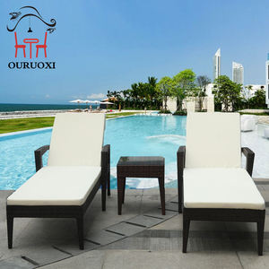 Resort Loisirs Hôtel Jardin Piscine Chaise Patio Chaise Longue Soleil Lit Plage Salon Chaise Extérieure - Product Image 1