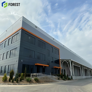 Fast Installation Warehouse Prefabricated <b>Metal</b> Frame Building Hangar Steel Structure Workshop for Sale - Product Image 3