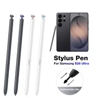 SM-S948 Alüminyum Dirençli Kalem Pasif Kapasitif Değiştirilebilir Uçlar S26 Ultra Dokunmatik Ekran Yazma Dijital Tablet Telefon için