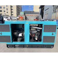 Générateur diesel triphasé silencieux Capacité 12KW 60KW Démarrage à distance à cadre ouvert 480V/240V/230V Tension nominale Option ATS 60Hz