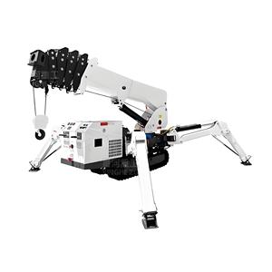 Hydraulische spinnenliftkraan 5/8/9/10 ton rupsband telescopische <span class=keywords><strong>machine</strong></span> CE ISO draagbare kraan rupsbanddrager - Product Image 3