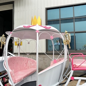 Nouvelle Carrosse Électrique Citrouille Yiyang pour Mariages, Événements, Visites Touristiques, <span class=keywords><strong>Cendrillon</strong></span>, 4-6 Personnes, Couleur Personnalisable, Peinture Automobile - Product Image 4