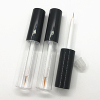 Tube de brillant à lèvres transparent de 8 ml, conteneur vide rond pour mascara et eye-liner, vente en gros