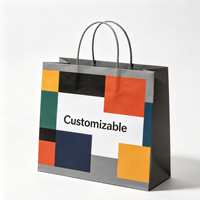 Sac en papier personnalisé en carton blanc résistant à l'humidité pour les boutiques de fruits, les pâtisseries et l'emballage de cadeaux alimentaires frais