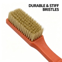 Brosse de nettoyage pour escalade personnalisée pour commande en gros, avec poils de 17 mm/14 mm et extrémités courbées