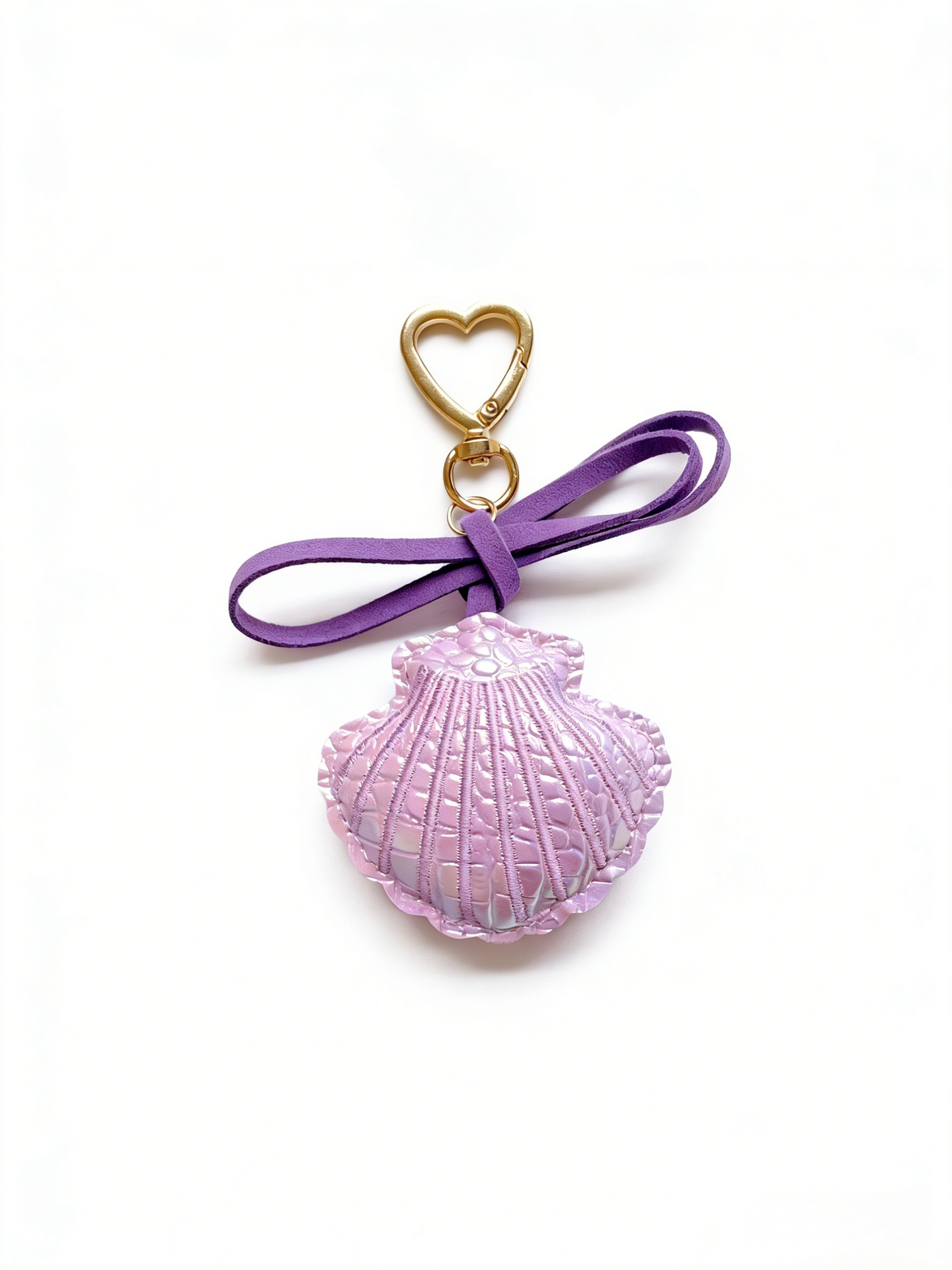 purple with keychain