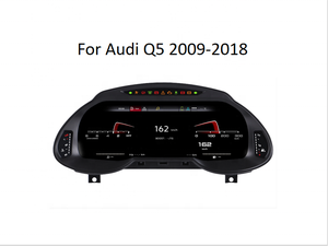 12.3 Inch LCD <b>Auto</b> Dashboard Instrument Cluster for Audi Q5 2009-2018 Linux CarPlay HD Input Original Car Info Display - XTRONS - Product Image 1