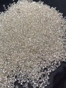 Vente directe d'usine bonne qualité 2mm 3mm 4mm rond Rocailles/clairon/2 perles de rocaille en verre coupé, mini perles de rocaille pour la fabrication de bijoux