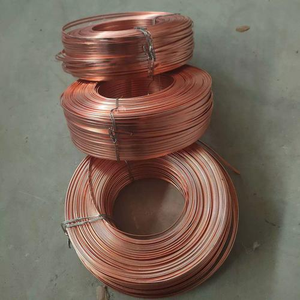 Copper Wire Coil Plain Weave Type 0.2mm-4mm Diameter Woven Steel Wire <b>Mesh</b> - Product Image 2