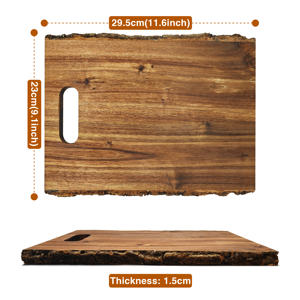 Individuelle verrottete Akazienholz-Schneidebretter für die Küche Scharkuiterie Obst Gemüse Holz-Schneidebrett - Product Image 2