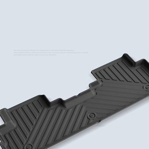 Alfombrilla Trasera para Maletero MIPI Nueva 3D TPE Negra, Impermeable, Antideslizante, Antipolvo, Fácil de Limpiar, 2.1 mm de Grosor, 6 Años de Garantía para Chery Tiggo <span class=keywords><strong>9</strong></span> - Product Image 4
