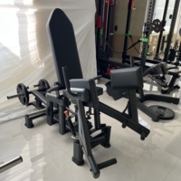 Appareil d'abduction de la hanche 3D multi-angles en acier réglable à charge de plaques, active avec précision les muscles fessiers pour usage en salle de sport