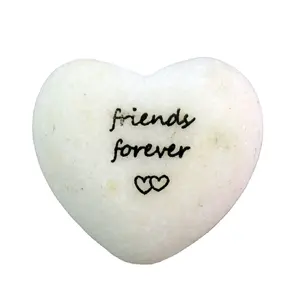 high quality factory natural stone gifts for decoration small marble heart gifts marble handicrafts stone heart