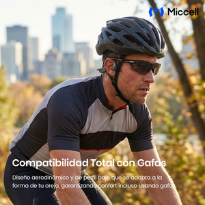 Auriculares Miccell de Conducción Ósea, Bluetooth 5.3, con Carga USB-C, Ideales para Deporte y Viajes. - Product Image 5