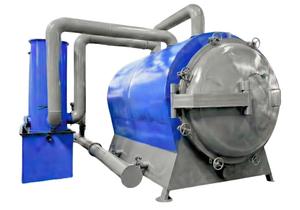Système de carbonisation horizontale par lots VEERA BP 1600 avancé pour biochar et charbon de bois, 1200 kg/jour, faible consommation de carburant - Product Image 3