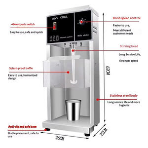 Mezcladora de Gelato con Frutas y Nueces, Automática, 380W, Máquina para Hacer Helados, Batidora, Mezcladora de Helados <span class=keywords><strong>McFlurry</strong></span> - Product Image 3
