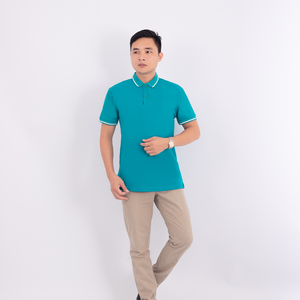 Usine de fabrication de polos professionnels au Vietnam, matière en coton biologique durable, qualité d'exportation, design pour les uniformes d'entreprise et de vente au détail - Product Image 3