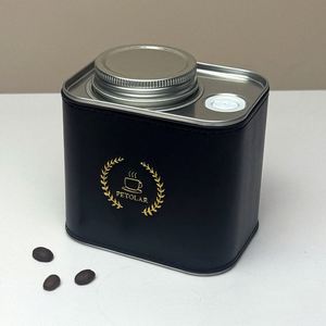 Recipiente Hermético para Café en Grano, con Funda de Cuero, para Preservar la Frescura - Product Image 1