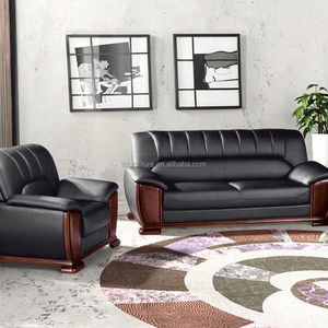 Juego de Sofás de Oficina de Madera de Alta Calidad y Buen Precio con Diseño Moderno - Product Image 2