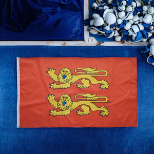 Drapeau de la <span class=keywords><strong>Normandie</strong></span>, d'atterrissage <span class=keywords><strong>en</strong></span> France, imprimé numériquement <span class=keywords><strong>en</strong></span> polyester durable, 3'x5' - Product Image 3