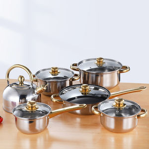 12 шт., кастрюля из нержавеющей стали - Product Image 2