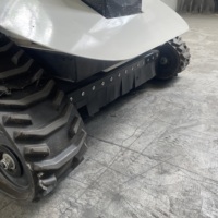 Tondeuse à gazon télécommandée avec système de contrôle intelligent, moteur haute vitesse à faible bruit et batterie lithium-ion longue durée