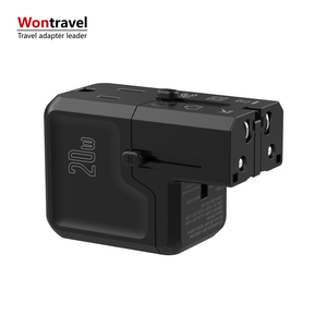 Wontravel thiết kế tuyệt vời xách tay Ổ cắm điện tường cắm 20W phí nhỏ nhất phổ Travel Adapter - Product Image 6