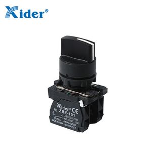 Xider DB5-AD33/XB5-AD33 núm <span class=keywords><strong>Selector</strong></span> push button ngắn xử lý 2 vị trí màu đen nhựa mùa xuân trở lại <span class=keywords><strong>Selector</strong></span> Thiết bị chuyển mạch - Product Image 1