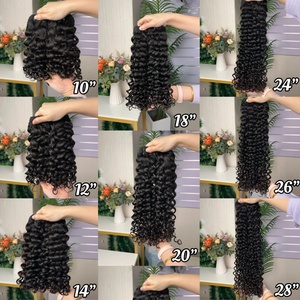 Hair Extensions Unprocessed Raw Hair Natural <b>Deep</b> <b>Wave</b> Bundle Virgin Human Hair Bundles - Product Image 1