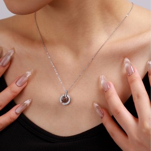 Collier de projection en acier inoxydable avec projection nano couleur de photos et textes, motif 'Je t'aime' en 100 langues, pour le commerce international - Product Image 3