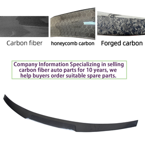 For B9 B9.5 Sedan M4 Style Carbon Fiber Rear Spoiler Trunk Wing 2016-2023 - Product Image 4