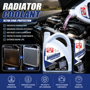 Refrigerante de Larga Duración, Químicos Anticorrosivos Concentrados, Líquido Refrigerante para Radiador de Automóvil - Product Image 2