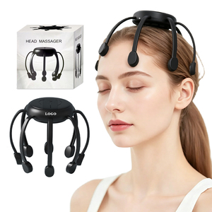 Masajeador de Cuero Cabelludo Multifuncional para Aliviar el Estrés, Simulación de Mano Humana, 8 Garras, Vibración Completa - Product Image 1