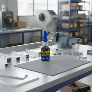 480 Acrylic Instant Adhesive Low Viscosity for <strong>Filler</strong> Fast Cure Metal <strong>Plastic</strong> Rubber <strong>Wood</strong> Glass Industrial Grade 20g One Part - Product Image 4