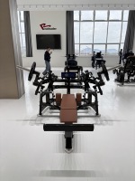 Presse pectorale horizontale professionnelle à charge libre pour la musculation des pectoraux en salle de sport