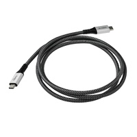 Câble de charge rapide PD 100W, synchronisation des données, coque en aluminium, durable, haute vitesse, compatible avec les téléphones portables, les ordinateurs portables et les tablettes