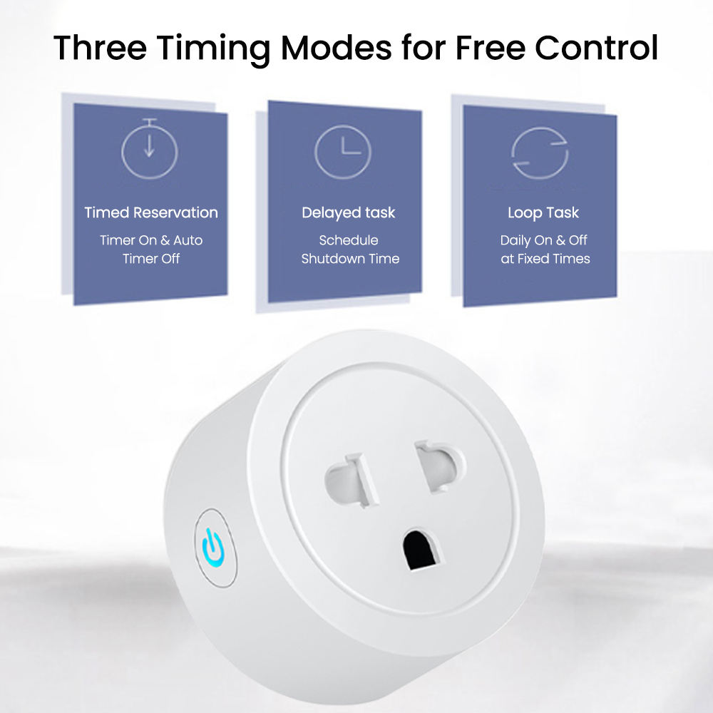 HONPNK Smart Plug Wifi Mesh With Energy Monitor 16a Tasmota Esphome Firmware Custom Smart Home Gadgets