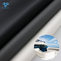 Rouleaux de tissu synthétique en cuir PVC de qualité marine, résistant aux UV et anti-moisissure, pour revêtement de sièges de bateau et de canapés, épaisseur 0,9 mm, largeur 54 pouces