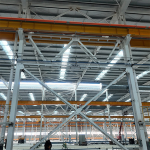 Estructura de Acero de Construcción Rápida, Viga de Acero y Tubo Cuadrado para Almacenes y Talleres, Diseño Moderno Q355 - Product Image 3