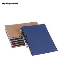Skywing produit 6 Couleurs 7.3x9.3 Pouces 100 Pages Spirale à couverture Souple Cahier Pour Étudiants École Bureau Travail Fournitures