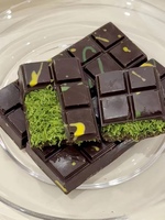 Biscuits solides de style Dubaï à la confiture de pistache et au chocolat, mille fils, de haute qualité, boîte cadeau de mariage