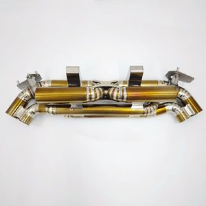 ระบบท่อไอเสีย Valvetronic Catback สีทองไทเทเนียมสำหรับ 992 S GTS - Product Image 1