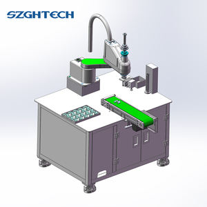 Robot industriel SCARA mini haute vitesse et flexible de 450 mm pour le chargement et le déchargement, bras de robot SCARA 4 degrés de liberté - Product Image 3