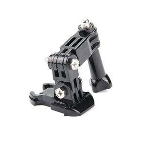 Support de montage de caméra en forme de J à rotation de 360 degrés <span class=keywords><strong>pour</strong></span> <span class=keywords><strong>Go</strong></span> <span class=keywords><strong>Pro</strong></span> Hero DJI caméras d'action <span class=keywords><strong>casque</strong></span> de <span class=keywords><strong>moto</strong></span> support de mentonnière - Product Image 5