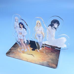 Hanxin Original Healing Wind Theme Animation Collection Customized Acrylic Standing Brand Plastic Crafts