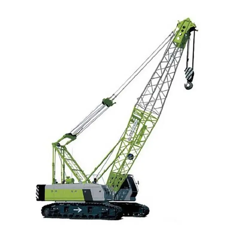 Grue Mobile de haute qualité 100T, longue autonomie de Service, chenilles avec différentes pièces de rechange, offre spéciale